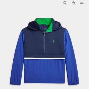 Pullover Jacket windbreaker style Polo by Ralph Lauren Kids Size 4 never worn